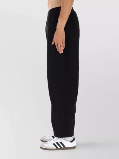 Carhartt Comfortable Trousers With Side And Back Pockets In Black