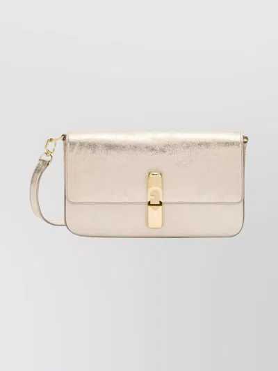 Furla Cross-body Bag Adjustable Shoulder Strap In Neutral