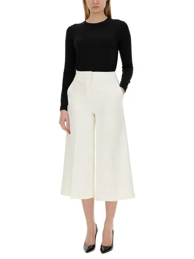 Theory Regular Fit Black Wool Sweater With Smooth Texture In Black