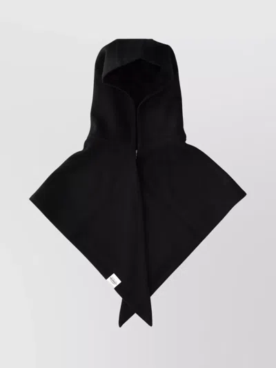 Ruslan Baginskiy Hooded Soft Texture Hat Houstka In Black