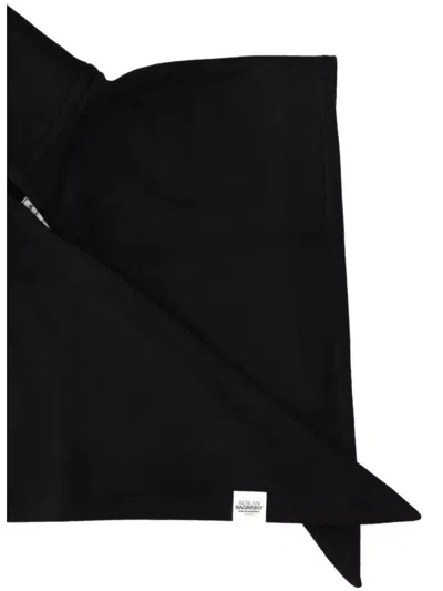 Ruslan Baginskiy Hooded Soft Texture Hat Houstka In Black