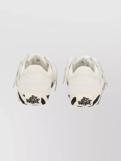 Off-white Casual Low-top Sneakers Stripe Detail In White