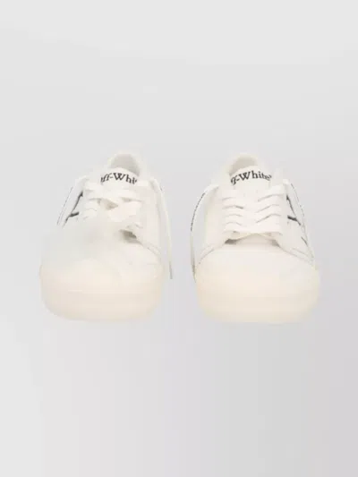 Off-white Casual Low-top Sneakers Stripe Detail In White