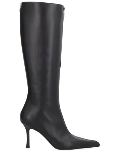 Alexander Wang Heeled Boot In Black