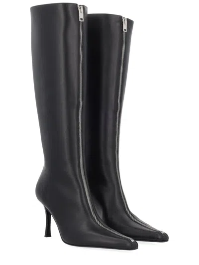 Alexander Wang Heeled Boot In Black