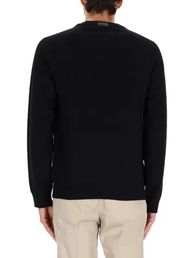 Ps By Paul Smith Ps Paul Smith Wool Jersey In Black