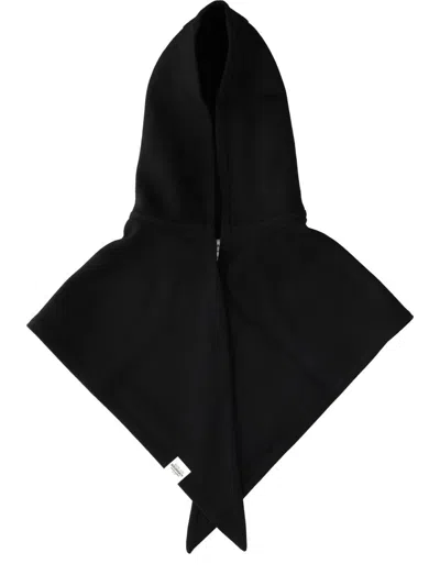 Ruslan Baginskiy Hooded Soft Texture Hat Houstka In Black