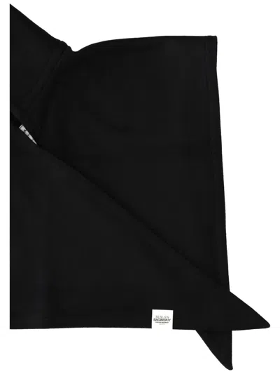 Ruslan Baginskiy Hooded Soft Texture Hat Houstka In Black