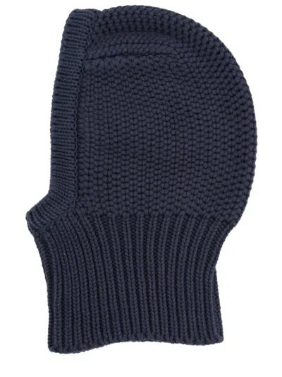 Ymc You Must Create Ymc Knitted Balaclava In Blue