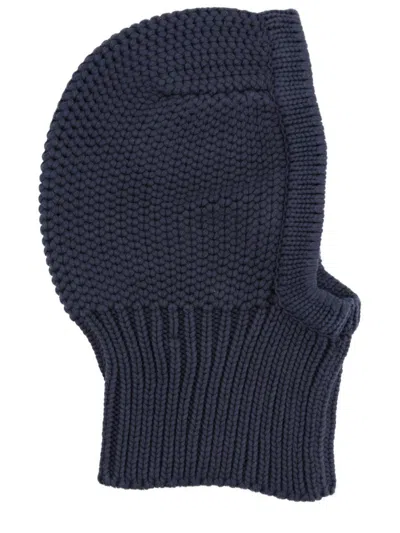 Ymc You Must Create Ymc Knitted Balaclava In Blue
