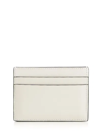 Loewe Plain Cardholder Futurist Cat Wallets White In White