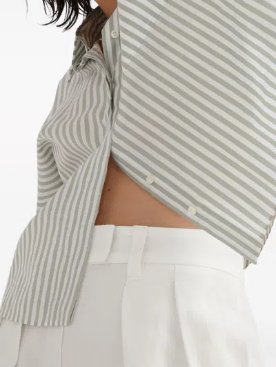 Brunello Cucinelli Shirts In Gray