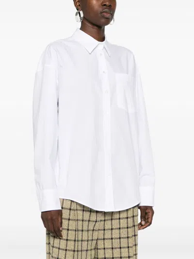 P.a.r.o.s.h Shirts Light And Natural In White