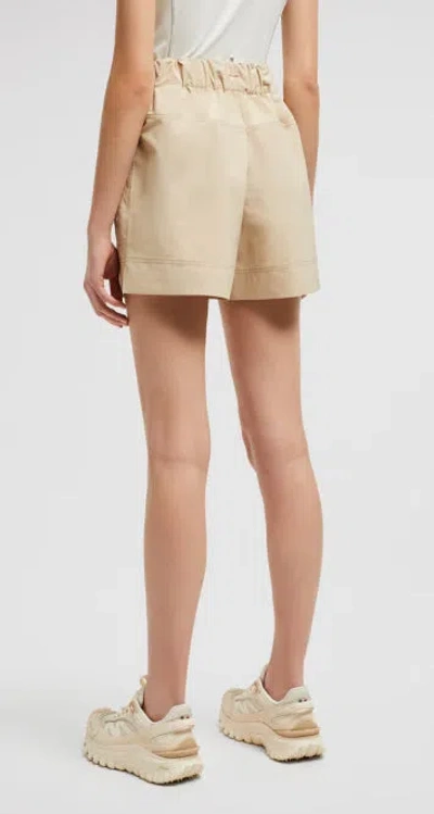 Moncler Shorts In Nude