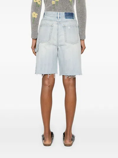 Golden Goose Marsha Denim Shorts In Black