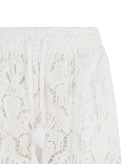 Farm Rio Shorts Light And Natural In White