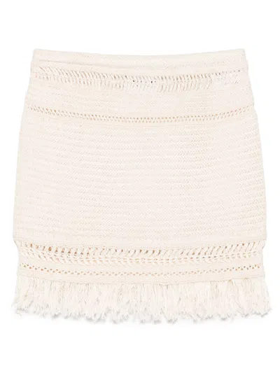 Isabel Marant Skirts Light And Natural In Neutral
