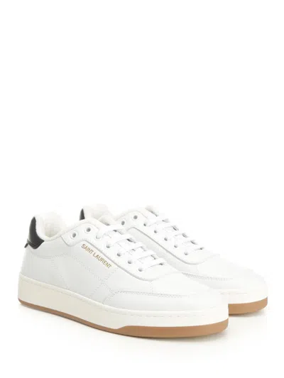 Saint Laurent Sl/61 Sneakers White In Red