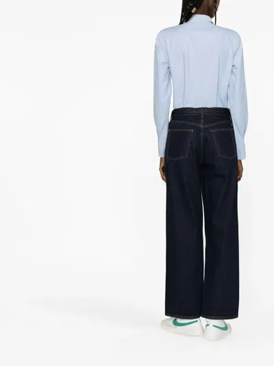 Polo Ralph Lauren Slim Fit Oxford Shirt In Blue