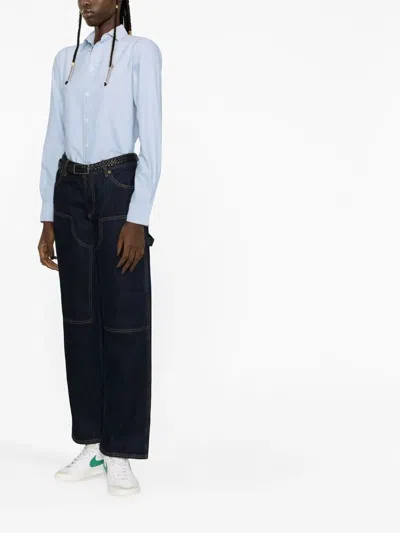 Polo Ralph Lauren Slim Fit Oxford Shirt In Blue