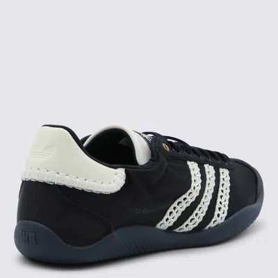 Adidas Originals X Wales Bonner Karintha Lo Satin Sneakers In Black