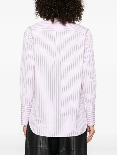 Kenzo Striped Shirt In Pink