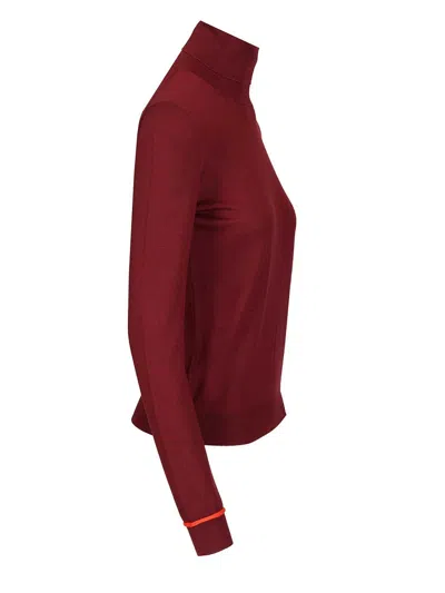 Loewe Sweater Knitwear Bordeaux In Red