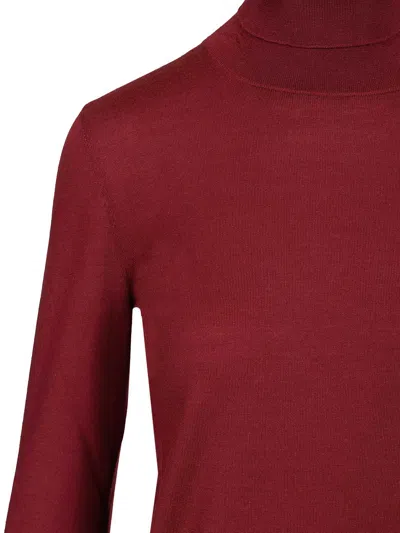 Loewe Sweater Knitwear Bordeaux In Red