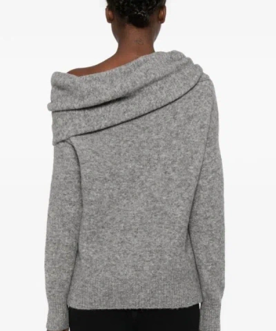 Giuseppe Di Morabito Wool Blend Cozy Knit Sweater In Gray