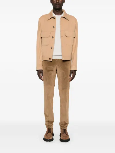 Fay Wool Sweater In White