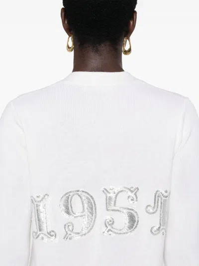 Max Mara Wool And Cashmere Blend Cardigan In Neutral