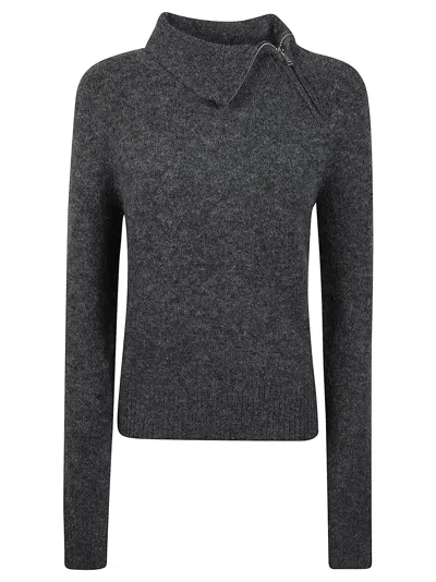 Isabel Marant Sweaters Blacks And Greys In Black