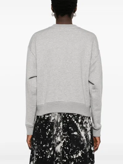 Alexander Mcqueen Sweaters Blacks And Greys In Gray