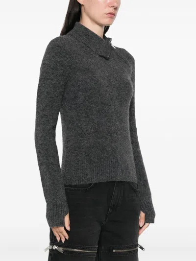 Isabel Marant Sweaters Blacks And Greys In Black