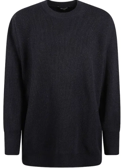 Fabiana Filippi Luxurious Blend Wool Sweater In Blue