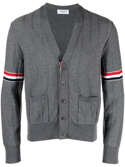 Thom Browne Sweaters Med Grey In Gray