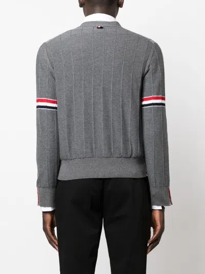 Thom Browne Sweaters Med Grey In Gray