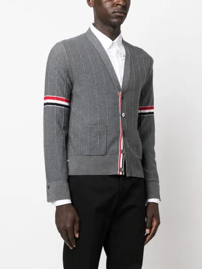 Thom Browne Sweaters Med Grey In Gray