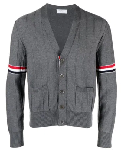 Thom Browne Sweaters Med Grey In Gray