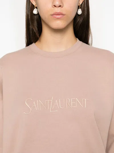 Saint Laurent Sweaters Nude Rose In Multi