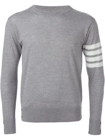 Thom Browne Sweaters Pale Grey In Gray