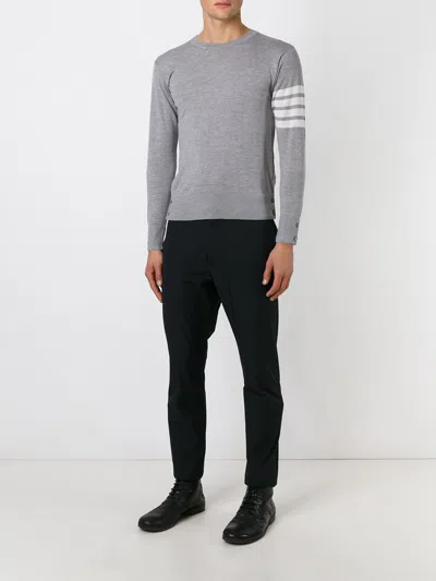 Thom Browne Sweaters Pale Grey In Gray