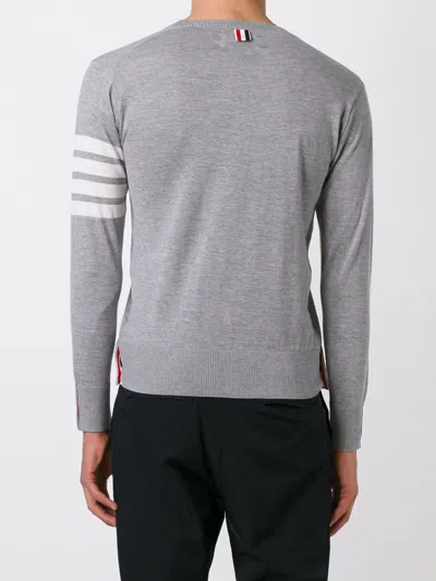 Thom Browne Sweaters Pale Grey In Gray