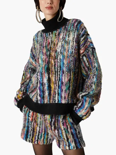 Missoni Abstract Pattern Print Sweater In Multi