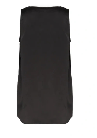 Max Mara Pure Silk Clothing Top In Black