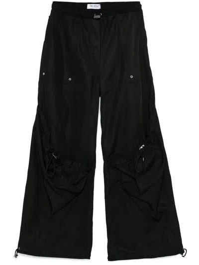 Attico Trousers In Black