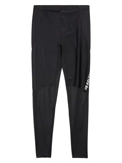 Balenciaga Trousers Blacks And Greys In Black