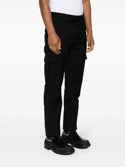 Alexander Mcqueen Trousers Blacks And Greys In Black
