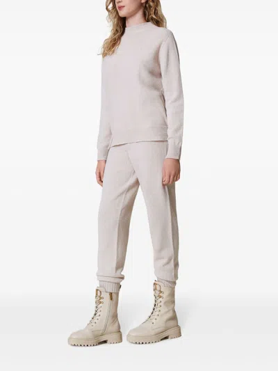 Twinset Trousers Blacks And Greys In Gray