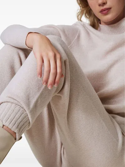 Twinset Trousers Blacks And Greys In Gray